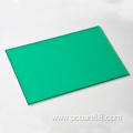 clear/green/blue/bronze/opal colored polycarbonate sheet